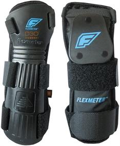 img 4 attached to 🔒 Enhanced Flexmeter Wrist Guards with D3O Technology - Double Sided