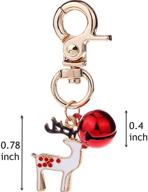 🎅 sparkle up your cat's collar with boombone dog collar charms christmas pet pendants: now with a jingle bell! logo