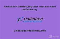 img 1 attached to Unlimited Conferencing review by Terry Stubblebine
