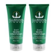 🧴 clubman pinaud 2-in-1 beard conditioner and face moisturizer – double 3 oz pack logo