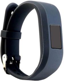 img 4 attached to 🎽 Dunfire Replacement Wristbands and Clip Cases for Garmin Vivofit 3/ Vivofit JR/JR 2 - Large and Small Size Bands, One Size Clip Holder Cover