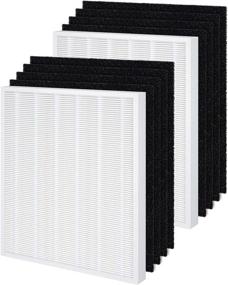 img 4 attached to 🌬️ Fil-fresh 2-Pack AP-1512HH Air Purifier Filter Compatible with Coway, includes 8 Carbon Filters - Part# 3304899