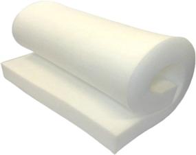 img 1 attached to 🔝 Premium FoamRush High Density Upholstery Foam Cushion - 1" x 24" x 72" Upholstery Sheet