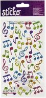 music notes stickers by sticko logo