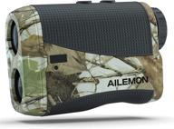 🎯 ailemon laser rangefinder: hunting range finder with 800/1200 yard range, adaptive red/black display, and 6x magnification logo