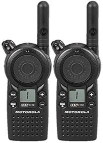 img 1 attached to Рация Motorola CLS1110 Walkie Talkie двухсторонняя радиостанция (UHF) - 2 штуки