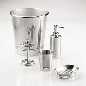 img 1 attached to InterDesign Toothbrush Organizer Countertops Stainless