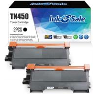 🖨️ ink e-sale compatible toner cartridge for brother tn450 tn420 (2-pack), high yield, black - ideal for brother hl-2270dw mfc-7360n dcp-7065dn intellifax-2840 printer logo