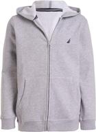 nautica kids boys fleece hoodie boys' clothing ~ fashion hoodies & sweatshirts логотип