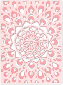 img 4 attached to ✂️ Sizzix Thinlits Kaleidoscope Layers Die Set: 4-Pack Multicolor Cutting dies