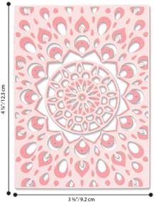 img 1 attached to ✂️ Sizzix Thinlits Kaleidoscope Layers Die Set: 4-Pack Multicolor Cutting dies