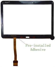 img 1 attached to 💻 Samsung Galaxy Tab 4 10.1" White Touch Screen Digitizer - Glass Replacement for SM-T530 T531 T535 (No LCD) + Tools & Pre-Installed Adhesive