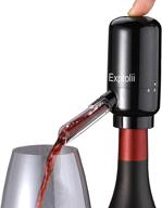 enhance your wine experience with exptolii electric wine aerator pourer & dispenser - an automatic one-touch decanter and oxidizer for red and white wine logo