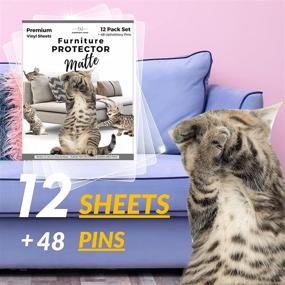 img 4 attached to PURRRFECT PAWZ Furniture Protector Scratching