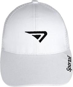 img 1 attached to Спортивная вышиванка из хлопка "Snapback Trucker Baseball" для мальчиков: аксессуары - кепки и шапки.