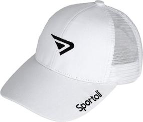 img 3 attached to Спортивная вышиванка из хлопка "Snapback Trucker Baseball" для мальчиков: аксессуары - кепки и шапки.