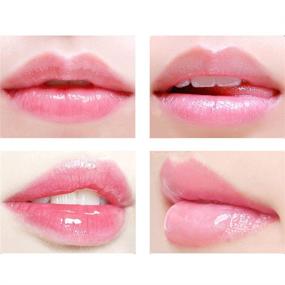 img 1 attached to 💋 Adofect 30-Piece Collagen Crystal Lip Masks - Moisturizing, Removes Dead Skin, Anti-Chapped & Anti-Aging, Plumping Lip Pads, Pink