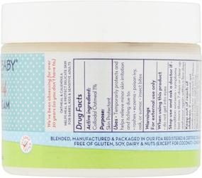 img 3 attached to 🌿 California Baby Therapeutic Relief Eczema Cream: Organic Gluten-Free Moisturizer for Sensitive Skin | Hydrates & Soothes Eczema Flare Ups | 2oz