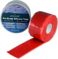 🔴 proxicast pro-grade extra strong 30mil weatherproof self-fusing silicone rubber sealing tape for outdoor antenna coax & electrical cables, hose/pipe leaks & emergency repairs (1.5" x 15' roll) - red logo