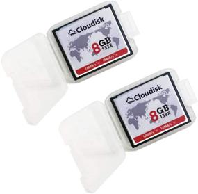 img 1 attached to 📷 High Speed DSLR Camera Card Reader for Compact Flash Memory Cards - Cloudisk CF Card (8GB2PK)