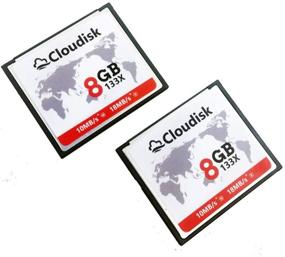 img 4 attached to 📷 High Speed DSLR Camera Card Reader for Compact Flash Memory Cards - Cloudisk CF Card (8GB2PK)