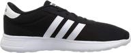 🏃 adidas men's racer running shoes in white logo