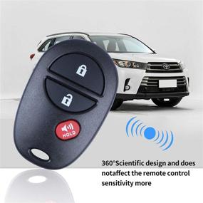 img 3 attached to Keyless Replacement 2007 2016 2005 2016 GQ43VT20T