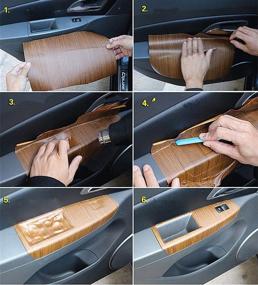 img 1 attached to Moyishi Sticker Interior Furniture 30Cmx100Cm Exterior Accessories