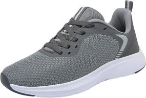 img 3 attached to DAFENGEA Breathable Lightweight Sneakers XZ728 Allblack 42 Sports & Fitness