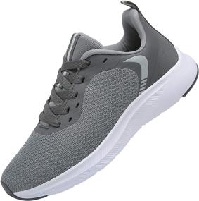 img 4 attached to DAFENGEA Breathable Lightweight Sneakers XZ728 Allblack 42 Sports & Fitness