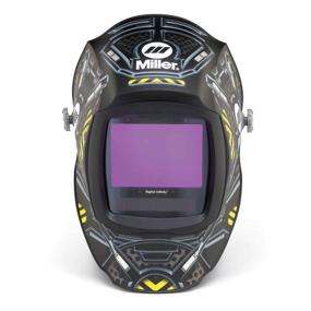 img 3 attached to 🔥 Enhanced Miller Digital Infinity Auto Darkening Welding Helmet for Black Ops