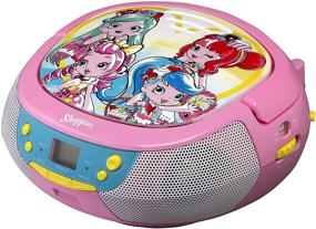 img 3 attached to 🎵 Shopkins CD Stereo Boombox featuring Portable Design and AM/FM Radio
