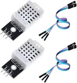 img 4 attached to 🌡️ 2PCS HiLetgo DHT22/AM2302 Digital Temperature and Humidity Sensor Module - Arduino Compatible Temperature Humidity Monitor Sensor, Suitable for DIY Electronic Projects