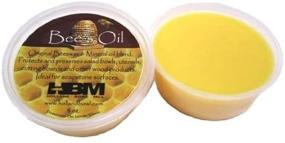 img 3 attached to Bee's Oil Salad Bowl & Wood Conditioner - 8 Oz. Tub - Premium Quality from Holland Bowl Mill