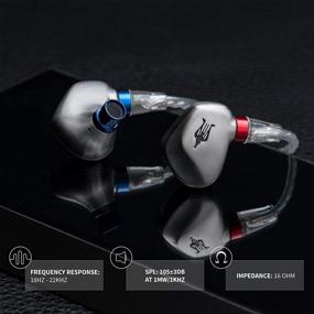 img 1 attached to 🎧 Meze Rai Solo Wired In-Ear Monitor Headphones - Noise Isolating Earbuds, Premium Metal Ergonomic Earphones