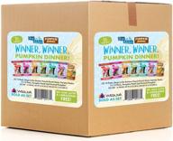 🐶 weruva dogs in the kitchen & pumpkin patch up pouches - pumpkin dinner winner variety pack, 36 total pouches logo