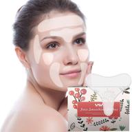 🧖 face wrinkle patches upgrade: smoothen eye, mouth & forehead wrinkles - 256 anti-wrinkle patches for face & chest prevention" logo