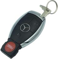 🚘 high-quality mercedes benz key shell case - replacement keyless entry remote fob shell for w203 w210 w211 amg w204 c e s cls clk cla slk classe iyz3312 no chip logo