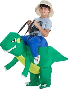img 4 attached to 🦖 Inflate the Fun: TOLOCO Inflatable Dinosaur Costume Halloween