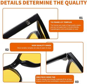 img 1 attached to 🕶️ Polarized Driving Glasses by Duco - Optimal Eyewear