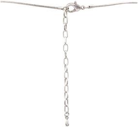 img 2 attached to 🌿 Набор украшений "Rosemarie Collections" в виде веточек с ожерельем и серьгами для женщин, регулируемая длина с удлинителем