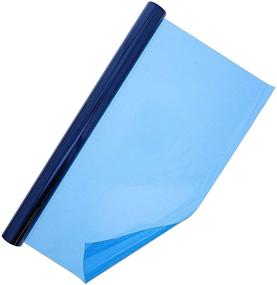 img 2 attached to 🎁 Juvale 4-пачка синих рулонов целлофановой упаковки для подарочных корзин и ремесел - 17" x 10 футов каждый | Идеально подходит для впечатляющих презентаций