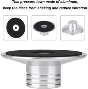 img 1 attached to 🎧 Enhance Your Home Audio Experience with Turntables Stabilizer Chassis Speakers Replacement