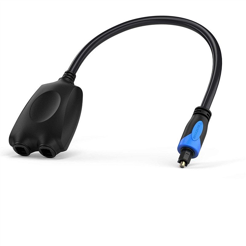bluerigger toslink digital optical splitter 로고