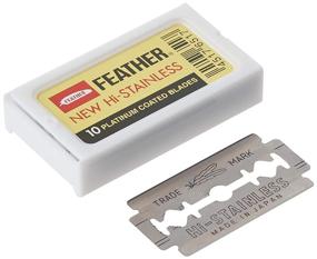 img 1 attached to 🪒 Feather DE Safety Razor Blades | 30-Pack for Superior Shaving Experience