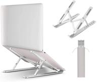 регулируемая алюминиевая панель для ноутбуков с диагональю 15,6 дюйма, складная. логотип