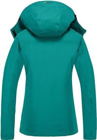 img 3 attached to YXP Womens Double Jacket Waterproof Women's Clothing for Coats, Jackets & Vests