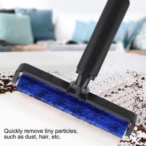 img 3 attached to 🧼 Highly Efficient 12-Inch Silicone Manual Roller with Anti-Static Properties for Enhanced Cleaning - Easily Removes Small Impurities through Static Electricity