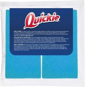 img 2 attached to Quickie 2052219 Non-Scratch Multipurpose Scrubbing Sponge, 6-Pack, 6 Count, Kitchen Sponge