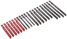 img 3 attached to 🔪 Task Tools 09962 Universal Shank Jig Saw Blade Set: 20-Piece Assorted Blades for Wood, Metal, Drywall, Tile, Plastic, and More – Includes Pouch